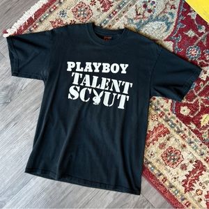 90s/Y2K Playboy Talent Scout Made in USA Tee